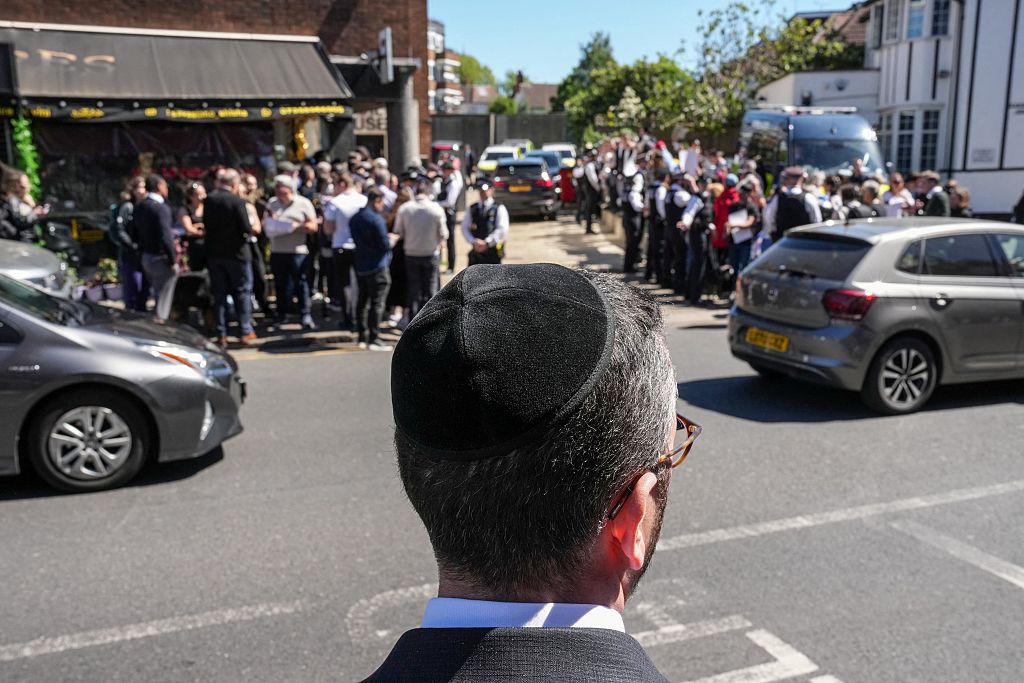 'The implication is that British Jews should expect violent assaults because of a conflict thousands of miles away.' Credit: Getty.