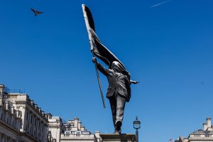 New statue proves Banksy has lost his anti-establishment streak