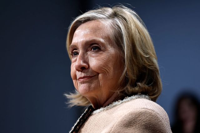 ‘Democrats have now concluded they can’t simply wish Trump away.’ Credit: Getty