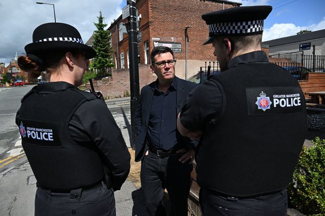 Burnham needs more than slick PR to restore faith in Labour’s law-and-order policies. Credit: Getty