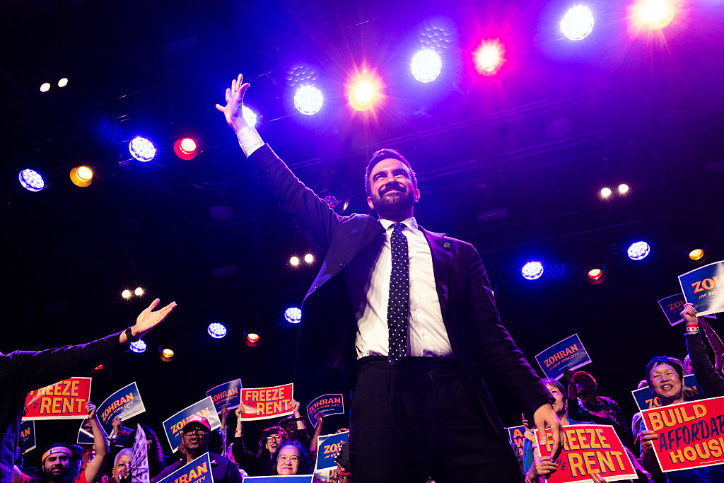 Is Zohran Mamdani off-putting for moderate Democrats? Credit: Getty