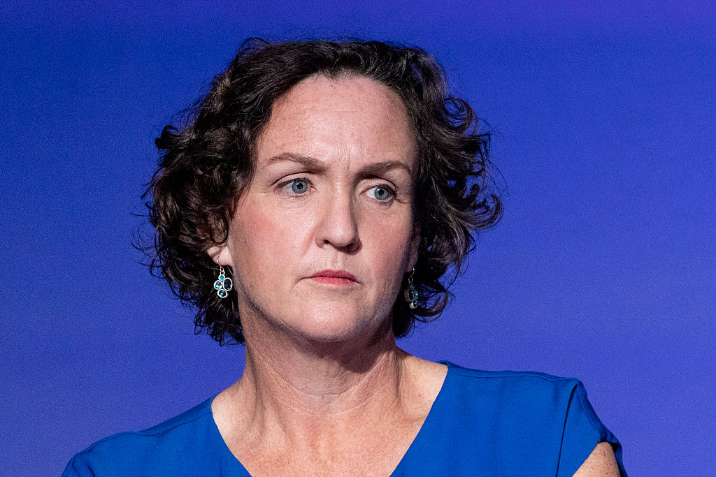 Former California gubernatorial candidate Katie Porter is moving into becoming a book influencer. Credit: Getty