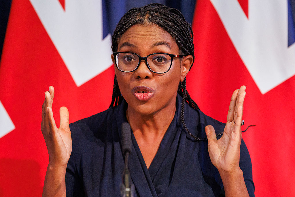 Badenoch is narrowing her party’s offering. Credit: Getty