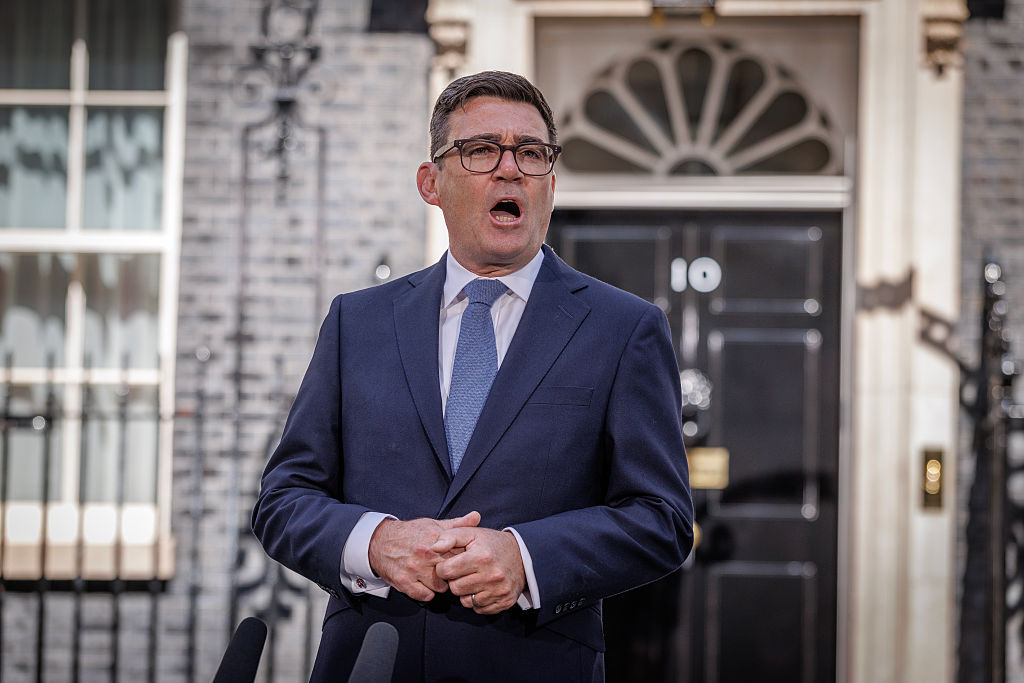 Burnham doesn’t want to be the new Gordon Brown. Credit: Getty