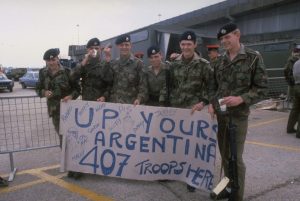 Is Britain still fighting the Falklands War?