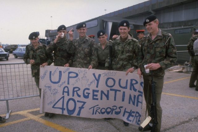 Is Britain still fighting the Falklands War?