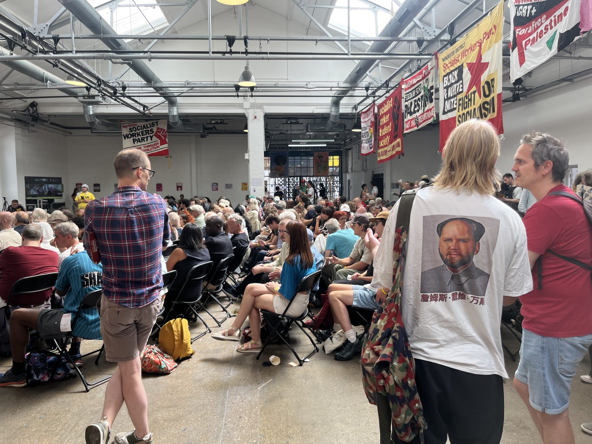 Attendees at Marxism Festival 2026. Credit: Shea Ferguson