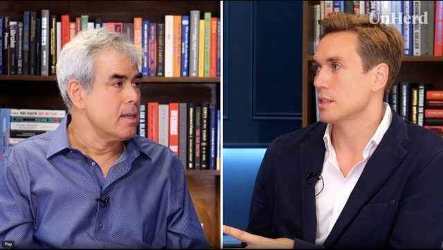 Jonathan Haidt in the UnHerd studio. 