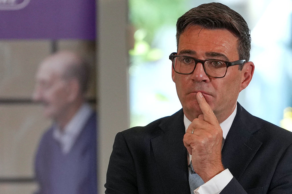 Is Burnham governing from the Right but talking Left? Credit: Getty