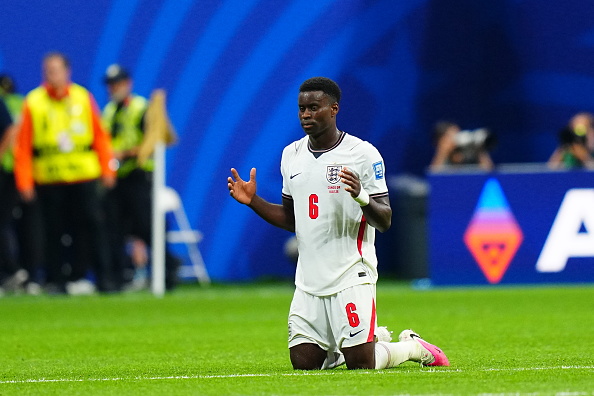 Marc Guéhi is one of a number of England players who are open about their Christian faith. Credit: Getty