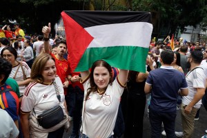 In New York, the World Cup final becomes a Gaza proxy war