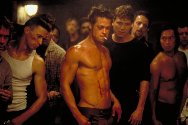 'Each of us was doing their best, and we al had an imaginary friend in the form of Tyler Durden.' (20th Century Fox)