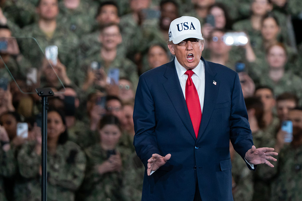 Trump has pledged the 'most crushing economic operation ever taken against any country' on Iran. Credit: Getty