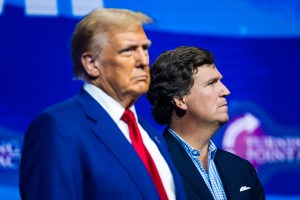 Tucker Carlson’s antiwar movement is Trump’s bad conscience