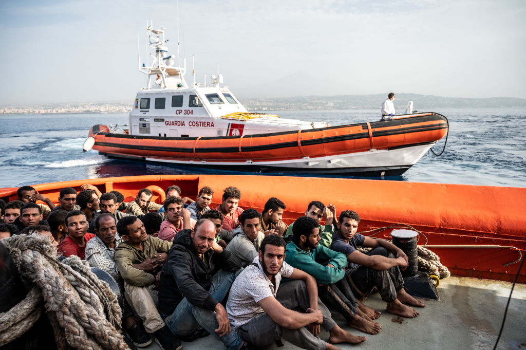 Asylum applications to the EU have fallen by two-thirds in under three years. Credit: Getty